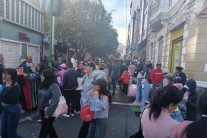 El informalismo también, es otro de los problemas, que copó las calles de la ciudad.