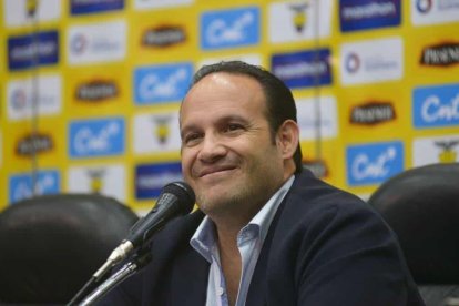 El actual presidente de la Ecuafútbol, Francisco Egas, tiene a cuestas ya dos mandatos, antes fue titular de Universidad Católica.