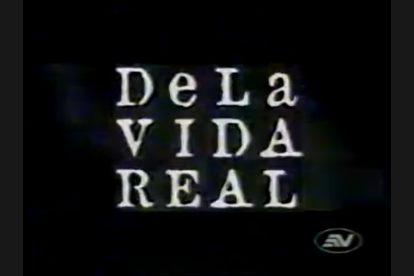 La vida real fue uno de los primeros grandes hitos de Cristian Cortez, un doku-drama que mezcló periodismo y ficción en casi 500 capítulos.