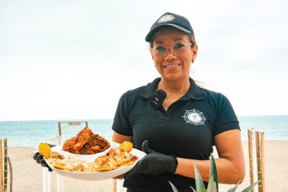 En Jama también atrae su gastronomía.