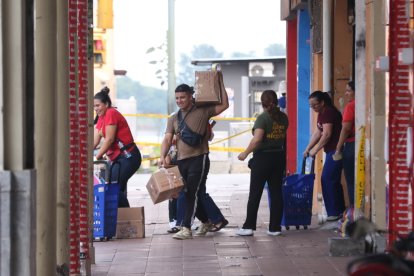 Ya se comenzó a permitir el ingreso controlado a retirar pertenencias.