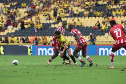 Barcelona recibió a Técnico Universitario este 21 de febrero.