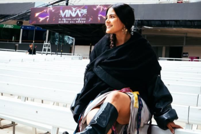 Brenda compartió imágenes de su estreno en Viña del Mar.