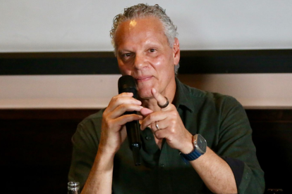 Esteban Paz, en rueda de prensa este 23 de febrero.