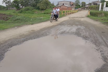 El puente en cuestión sería inestable, según ciudadanos.