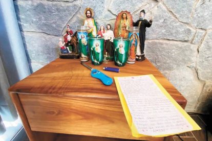 Los santos a los que se encomendaba El Mencho.