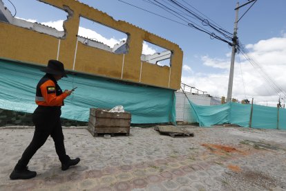 Personal de la Secretaría de Riesgos de la zona 9 se encontraba haciendo una inspección.