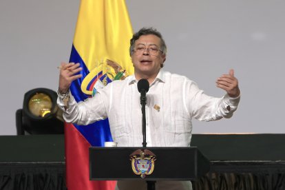 Gustavo Petro, presidente de Colombia.