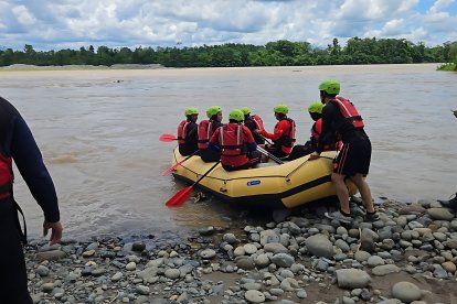 Bomberos rastrearon el cuerpo de niño de 2 años en el río Inga.