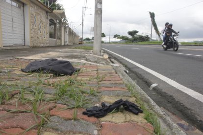 En este lugar ocurrió el crimen.