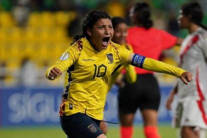 Mary Guerra la volante ofensiva de Ecuador