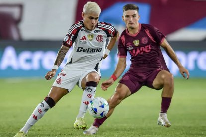 Flamengo y Lanús ya se enfrentaron en Argentina en la Recopa Sudamericana.