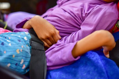 La joven también presenta un cuadro crítico de desnutrición.