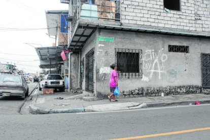 En este lugar, el 4 de febrero pasado, se registró el crimen de una joven de 19 años en el sector Esmeraldas Libre.