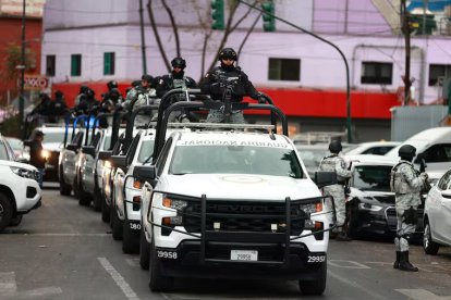 Elementos del Ejército y la Guardia Nacional desplegaron un amplio operativo en Jalisco tras el abatimiento de “El Mencho”, ante el riesgo de represalias y hechos violentos