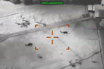 Video desclasificado muestra maniobras militares en Ecuador.