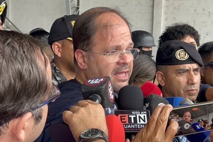 John Reimberg, ministro del Interior, sobre la captura de las 16 personas que estarían vinculadas a la Mafia Albanesa.