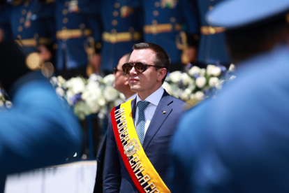 Daniel Noboa habló sobre el crimen de funcionario del Teodoro Maldonado Carbo.