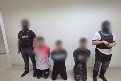 Los tres sospechosos ahora están con prisión preventiva.