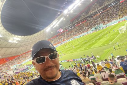 Romero en el Mundial Catar 2022, durante el juego entre Ecuador y Países Bajos.