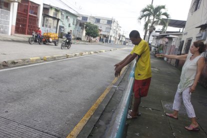 En este lugar cayo uno de los jovenesmuers