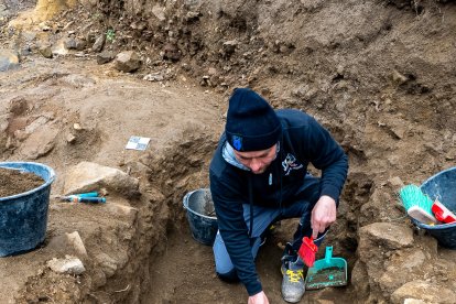 Durante las obras, se hallaron unos 50 esqueletos humanos