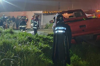 En esta camioneta habrían secuestrado al joven universitario.