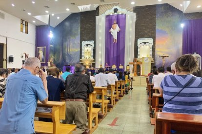 Inicio de la festividad a San José en Quevedo.