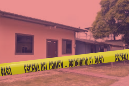 El hecho ocurrió en los exteriores de una vivienda.