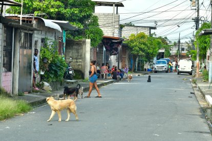 En la zona, los moradores continúan con temor luego de lo ocurrido.