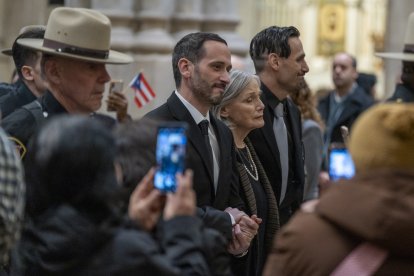 Los aplausos de sus admiradores también se escucharon en la Quinta Avenida