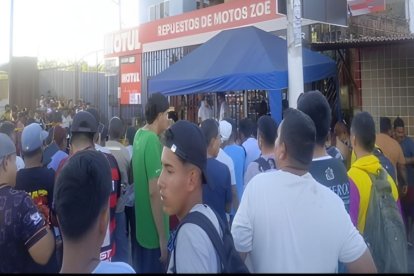 Los hombres que atacaron a las víctimas iban en motocicleta.