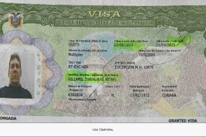 Esta es una de las evidencias que le encontraron al extranjero.