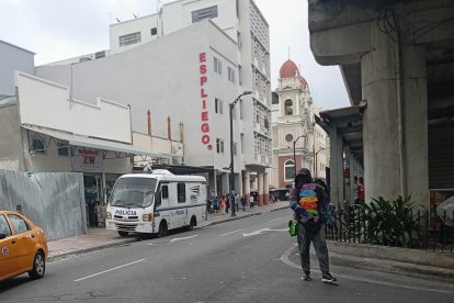 Este es la UPC móvil que estaba en la Bahía y que, según vecinos, mantenía a raya a la delincuencia.