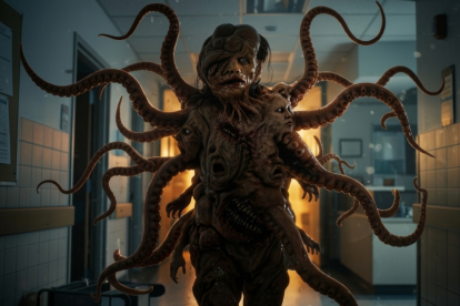 El virus provoca mutaciones extremas con criaturas llenas de tentáculos