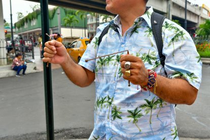 Las varillas de radiestesia son usadas para detectar energías.