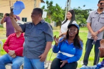 El ingeniero Víctor Ortiz, presidente de la comuna El Delfín de la parroquia Posorja y dirigente reconocido en la zona.