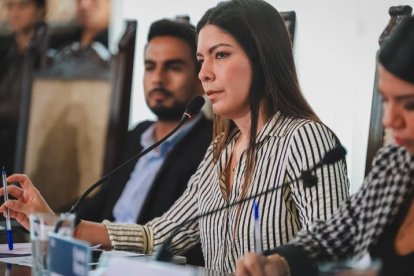 Tatiana Coronel, alcaldesa subrogante de Guayaquil.