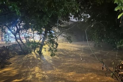 Las intensas lluvias causaron estragos en el cantón Flavio Alfaro