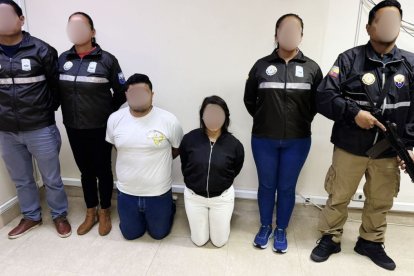 Marido y mujer, de 27 y 23 años respectivamente, fueron detenidos.