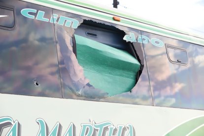 Masacre en bus, en carretera de Guayas: imágenes del ataque armado.