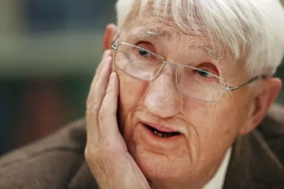Habermas fue uno de los pensadores más reconocidos de la era contemporánea.
