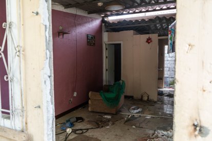 Tras la matanza del 6 de marzo de 2025, unas 200 personas abandonaron sus casas en Socio Vivienda.