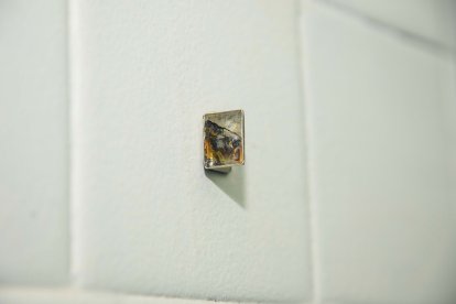 7 obras se exponen en esta exposición de arte contemporáneo. 