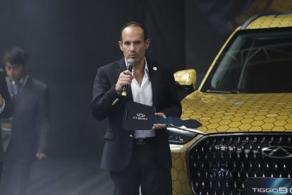 Francisco Egas presidente de la Federación Ecuatoriana de Fútbol.