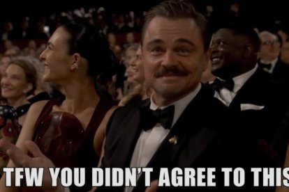 Leonardo DiCaprio lo volvió a hacer: es el Rey de los memes.