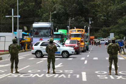 Frontera entre Colombia y Ecuador, el 3 de febrero