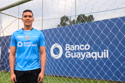 Aldair Quintana fue presentado como arquero de Independiente del Valle.