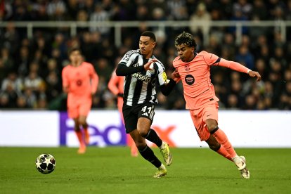 Yamal intenta superar la marca de Jacob Ramsey.