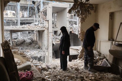 Los ataques a Teherán han dejado a miles de familias sin hogar.